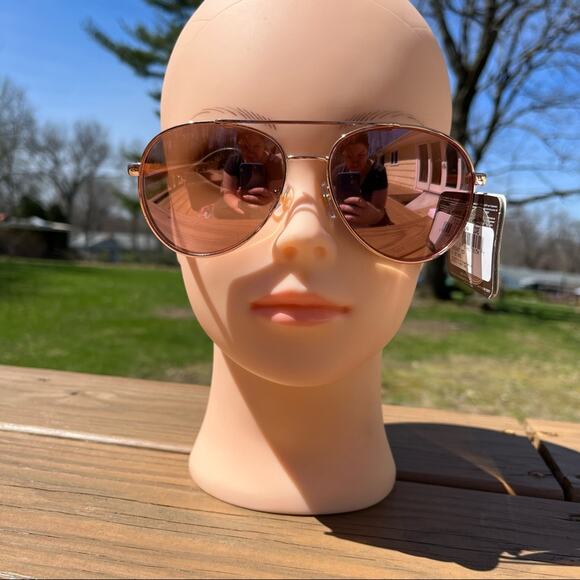 Panama Jack Aviator Sunglasses Rose - Picture 12 of 14